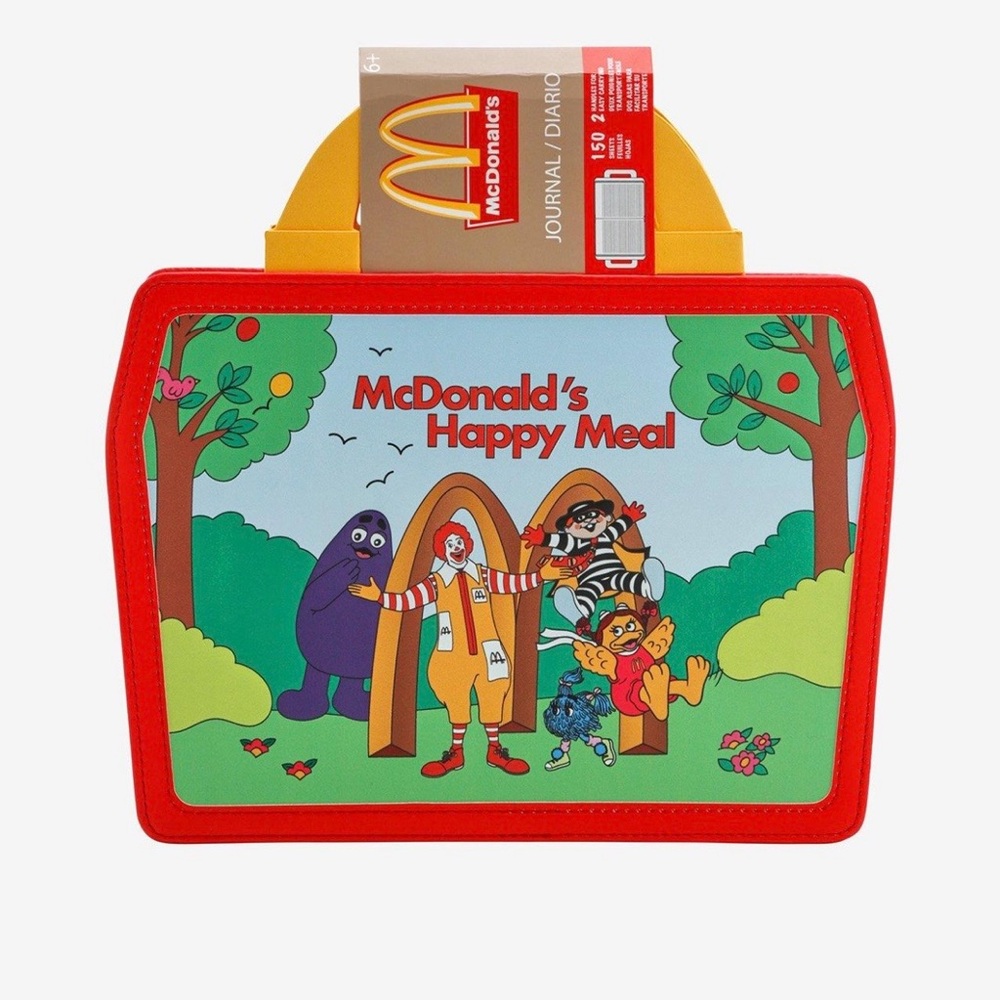 Loungefly McDonald's Happy Meal
Figural Notebook Journal 🆕🆕